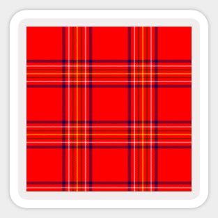 Clan Burnett Tartan Sticker